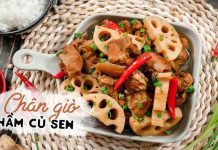 2 Cách chế biến đuôi heo, chân giò hầm củ sen 2 Cách chế biến đuôi heo, chân giò hầm củ sen