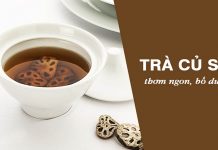 Hướng dẫn cách làm trà củ sen thơm hấp dẫn Những tác dụng tuyệt vời của trà củ sen
