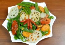 Cách làm món củ sen xào chay đơn giản tại nhà Cách làm món củ sen xào chay đơn giản tại nhà