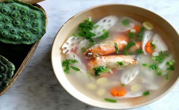 Cách nấu canh củ sen nấu tôm bổ dưỡng, chuẩn mẹ nấu Cách nấu canh củ sen nấu tôm bổ dưỡng, chuẩn mẹ nấu